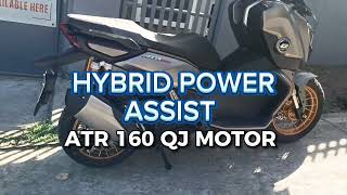 ATR 160 HYBRID POWER ASSIST | QJ MOTOR ADVENTURE SCOOTER