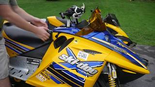 2004 Ski Doo 600HO startup and walk around