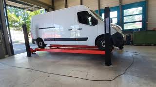 REMA-MASCHINEN AG 4-Säulen Autolift 5 Tonnen 4SF-5000B www.remamaschinen.ch