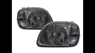 CrazyTheGod March K11 MK2 1998-2002 FACELIFT Clear Headlight Chrome for NISSAN LHD