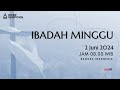 Ibadah Minggu, 2 Juni 2024 | Jam 08.00 WIB Bahasa Indonesia (Live Streaming)