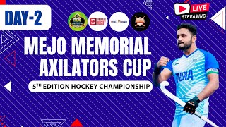 Mejo Memorial Axilators Cup 5th Edition Hockey Championship Live | Kerala Hockey | Day 2