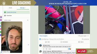 Live Windsurf Coaching with Graham Ezzy (Feb 9 2025)- Windsurfing Mastercalss