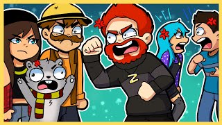 WHY ARE WE FIGHTING?! | Minecraft Parkour!