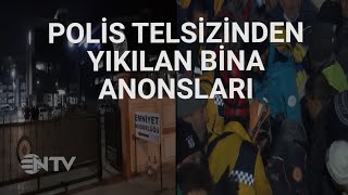 @NTV Malatya'da depremin ilk anları: Anonsların ardı arkası kesilmedi