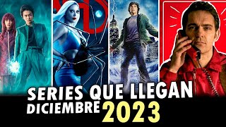 Series que llegan en DICIEMBRE del 2023! (NETFLIX, PRIME VIDEO, HBO MAX, DISNEY+)