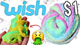 $1 WISH SLIME REVIEW! Is It Worth It?!