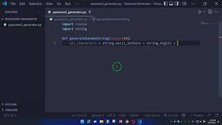 Easiest way to make strong password generator in Python using few lines of code