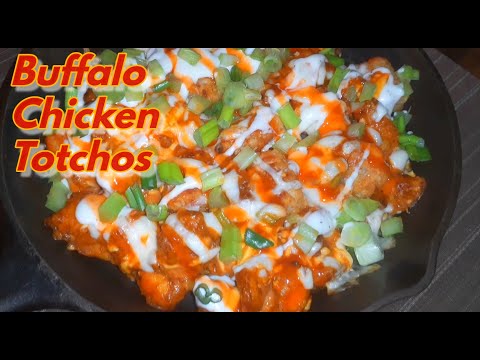 Buffalo Chicken Totchos Recipe