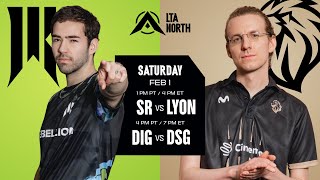 SR vs LYON | DIG vs DSG - 2025 LTA North Split 1 - Week 2 Day 1