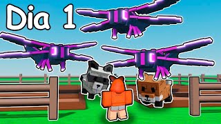 Comecei do ZERO com PETS OP SUPER RAROS no GROW A GARDEN