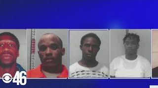 1 escaped Georgia inmate captured, 4 still on the run