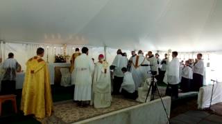 Bishop Gerardo Zendejas Consecration - Vienna VA - 16   Consecration of Fr Zendejas part 2