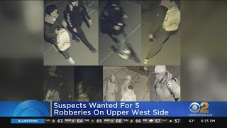 Suspects Wanted For 5 Robberies On Upper West Side