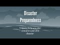 Disaster Preparedness - 5 tips to help you prepare to protect your records