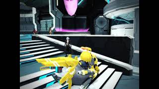 PSO2フォトンチェアに乗って走る動画