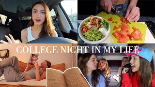 my college night routine (vlog style)