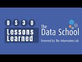 Lessons Learned from 4 Months at The Data School