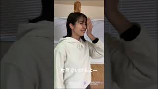 レッスン後にペットボトルを頭に乗せてみた。#ショート動画 #レッスン　#ペットボトルチャレンジ