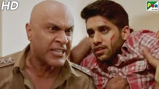 Inspector Kamath Beats Naga Chaitanya | Rowdy Rajnikanth Movie Scene | New Hindi Dubbed Movie