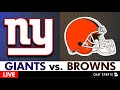 Giants vs. Browns Live Streaming Scoreboard, Free Play-By-Play, Highlights | NFL Week 3