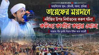 তায়েফের ময়দানের করুণ ঘটনা | কুমিল্লার মাটিতে কলিজা কাপাঁনো কান্নার ওয়াজ | Taheri new waz 2023 |