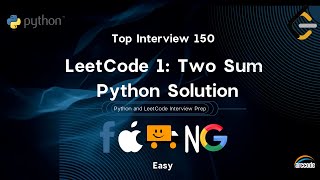 LeetCode Two Sum Explained in 100 Seconds | FAANG Interview Prep Solutions in Python