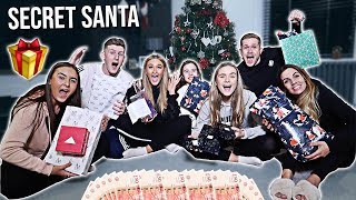 £150 SECRET SANTA PRESENT SWAP!! (OPENING CHRISTMAS PRESENTS EARLY) ft. DadvGirls