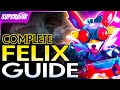 FELIX RANK 1 PEAK GUIDE! - HOW TO PLAY FELIX + ABILITIES + GAMEPLAY || SUPERVIVE OPEN BETA