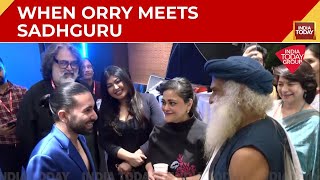 India Today Conclave 2024: When Orry Meets Sadhguru | #indiatodayconclave24