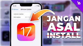 Cara Paling Aman Install iOS 17 | Wajib Tahu Sebelum Install iOS 17 !!