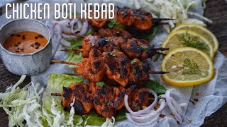 JUICY \u0026 TENDER CHICKEN BOTI KEBAB