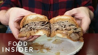 How The French Dip Was Accidentally Invented | Legendary Eats