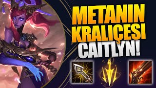 METANIN KRALİÇESİ CAİTLYN! | FEEDLEYEN TAKIMA RAĞMEN MAÇA TUTUNUP KAZANDIK! | CAİTLYN OP! | Adroit