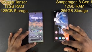 Samsung Galaxy S22 Ultra vs Google Pixel 6 Pro Speed Test