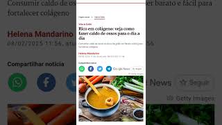 A mídia de esquerda já está até falando de sopa de ossos#patria #familia #liberdade