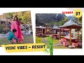 vedic vibes resort Chamba  | Ecotourism trip with family | Bamboo Huts 🛖