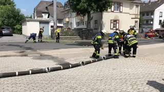 Feuerwehr Leistungsabzeichen Bronze 2019 - Schnell kuppeln der Saugleitung