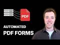 Automate PDF form filling using this API - tutorial