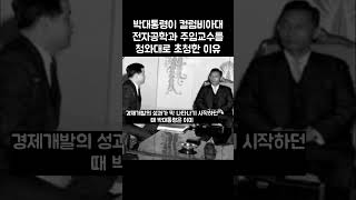 1967년에 이미 전자공업 육성을 꿈꿨던 박대통령