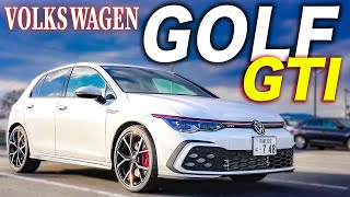 【フォルクスワーゲンゴルフ8GTI】かなりスポーティーな仕上がり！マフラーサウンドも大迫力！