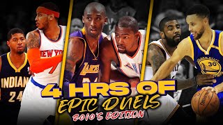 4 Hours Of LEGENDARY 2010's NBA Playoffs Duels: Steph, Kobe, Kawhi, Dirk, Duncan, More LEGENDS 🐐⚔🐐