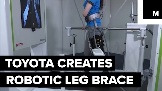 Robotic leg brace will help stroke patients walk again