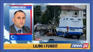 Po transportonte me urgjencë të burgosurin, furgoni i policisë përplasi qytetarin me karrocën