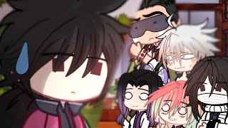 Hashiras react to Tanjiro does Giyuu's hair!