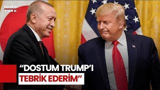 Cumhurbaşkanı Erdoğan: Dostum Trump'ı Tebrik Ediyorum