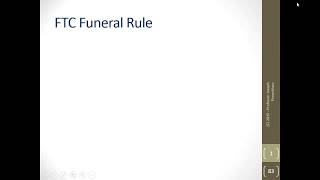 Funeral Law - Gilligan Text - Chapter 14 - FTC Funeral Rule