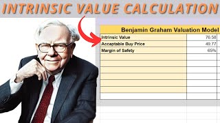 Benjamin Graham's Secret: Calculating Stock Intrinsic Value Easily