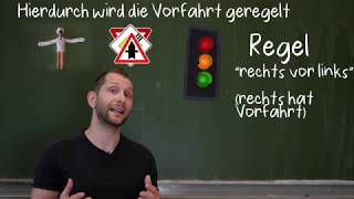 Vorfahrt: Wer darf fahren, wer muss warten? - Lernen macht Spaß