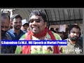 kgf vtv news s.rajendran ex mla mc speech at mg market protest